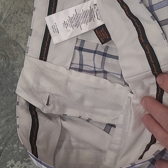 Ben SHERMAN CHEKERD BERMUDA SHORTS LIKE NEW 31 - Picture 7 of 7